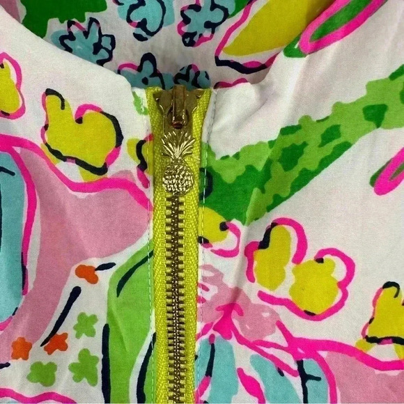 NWT Lilly Pulitzer For Target Women's Nosey Posie Shift Cotton Mini Dress Size 2 - Picture 8 of 15
